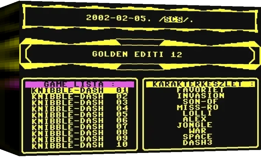 Golden Edition 12 — box-3D (WOR)