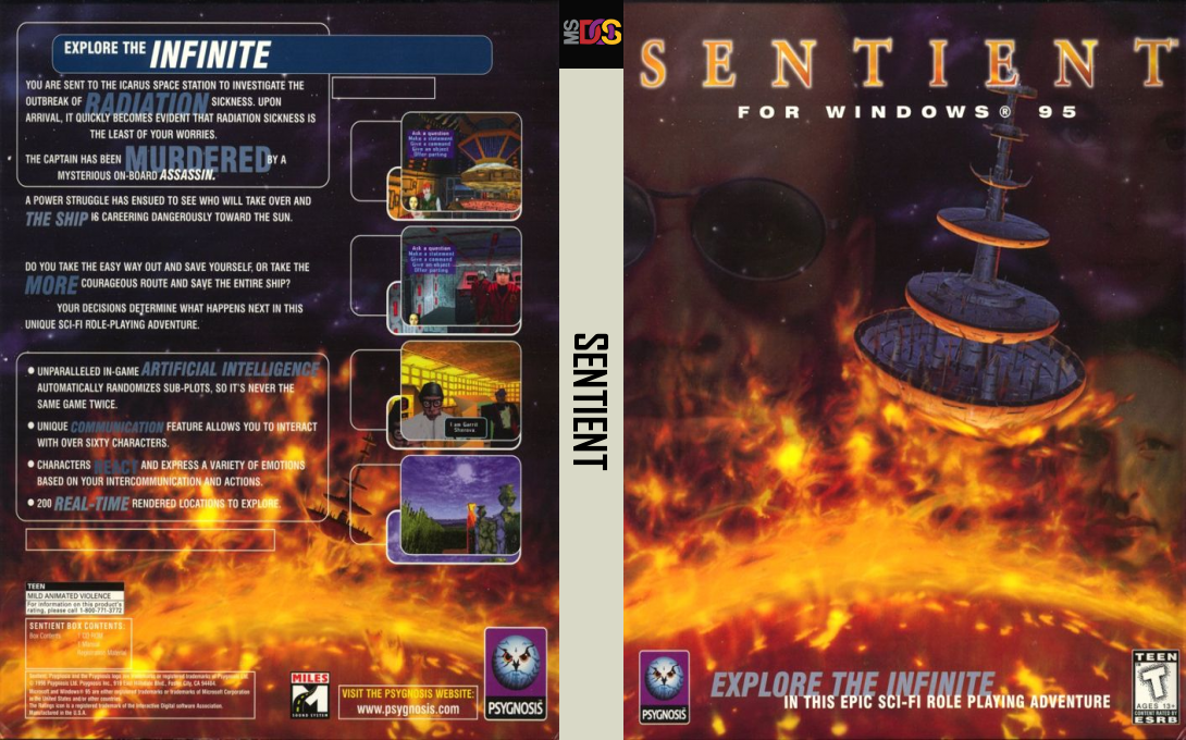 Sentient — box-texture (US)