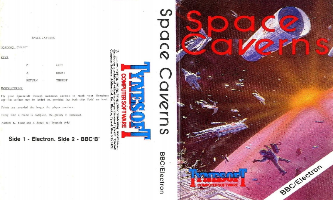 Space Caverns — box-texture (EU)
