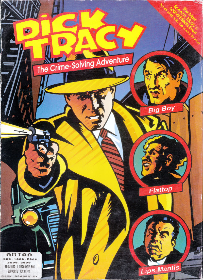 Dick Tracy - The Crime-Solving Adventure — box-2D (EU)