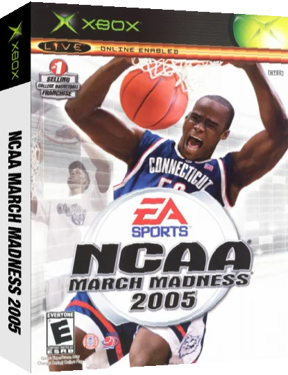 NCAA March Madness 2005 — box-3D (US)