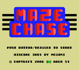 Maze Chase — sstitle (WOR)