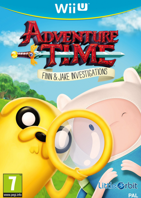Adventure Time - Finn and Jake Investigations — box-2D (UK)