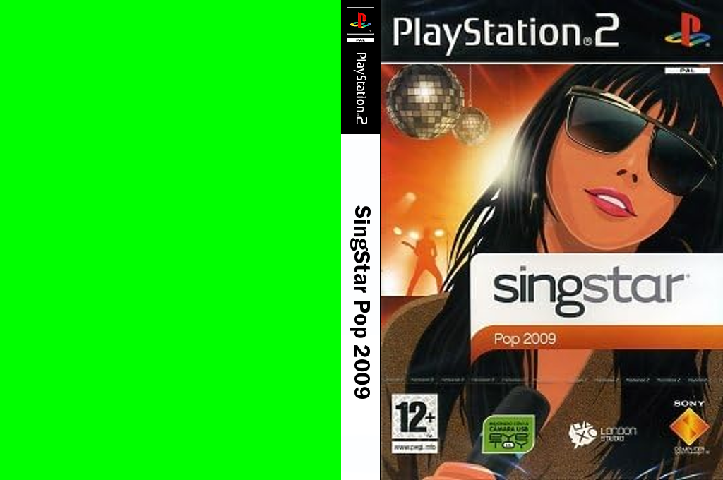 SingStar Pop 2009 — box-texture (SP)