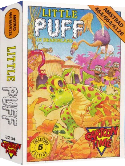 Little Puff In Dragonland — box-3D (EU)