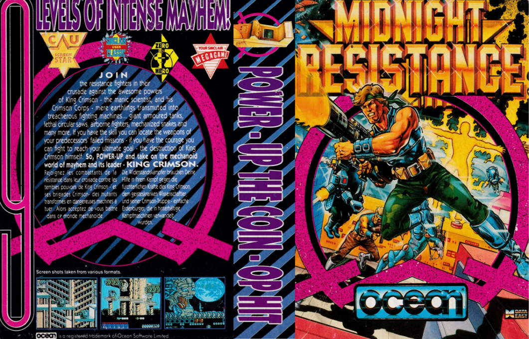 Midnight Resistance — box-texture (EU)