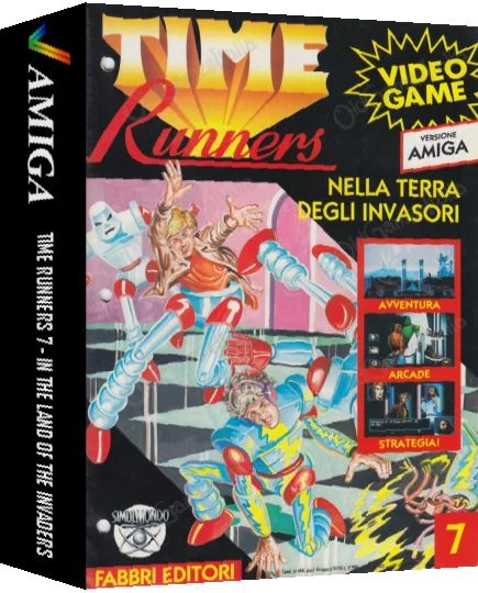 Time Runners 7 - In the Land of the Invaders — box-3D (IT)