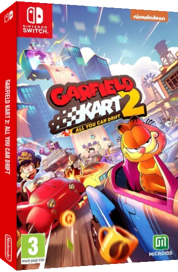 Garfield Kart 2 - All You Can Drift — box-3D (EU)