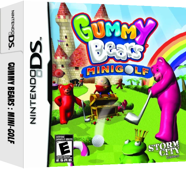 Gummy Bears - Mini Golf — box-3D (US)