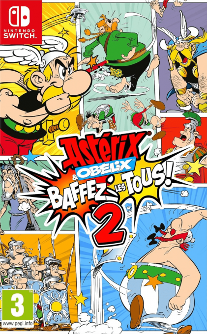Asterix & Obelix Slap'em All 2 — box-2D (FR)