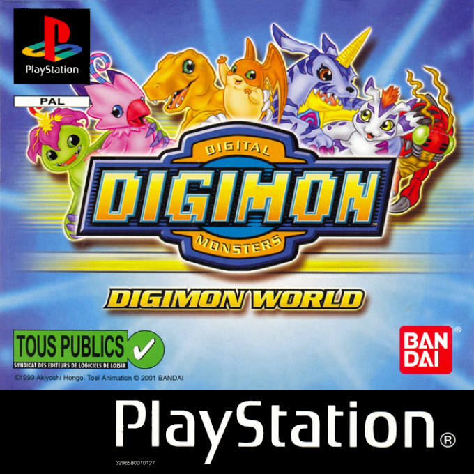 Digimon World 3 — box-2D (FR)