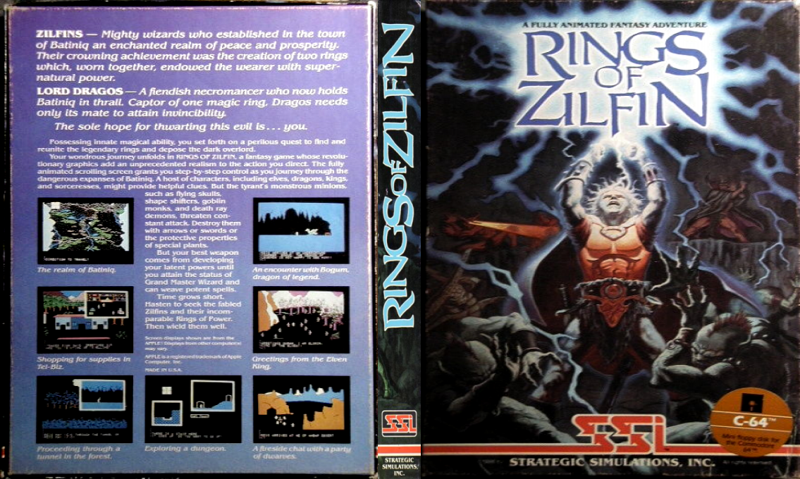 Rings Of Zilfin — box-texture (US)