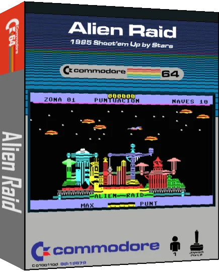 Alien Raid — box-3D (CUS)