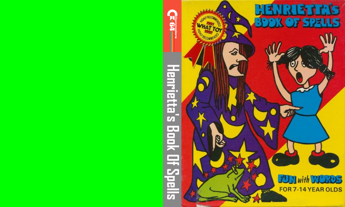 Henrietta's Book Of Spells — box-texture (EU)