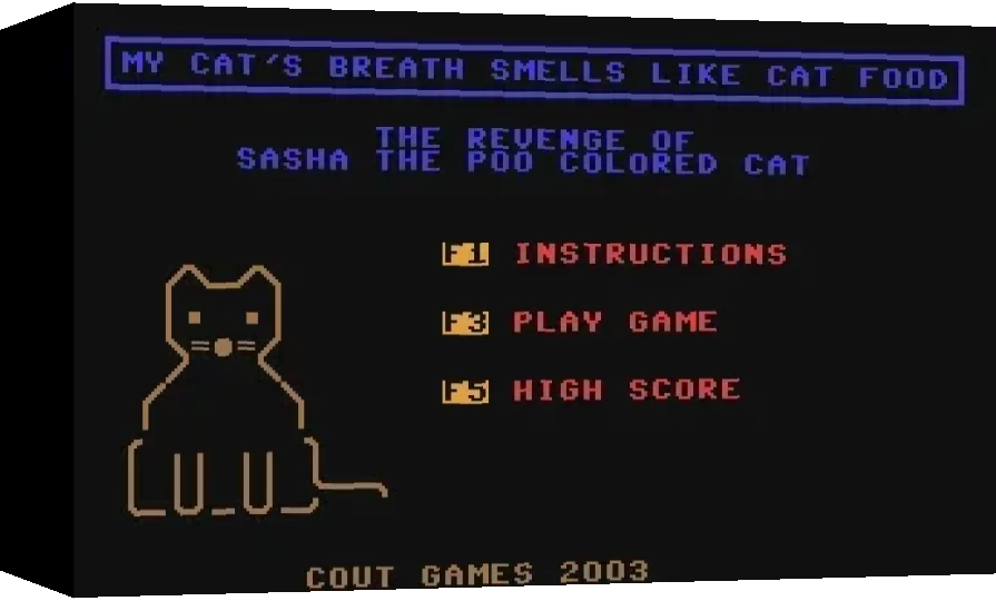 My Cat's Breath Smells Like Cat Food — box-3D (WOR)