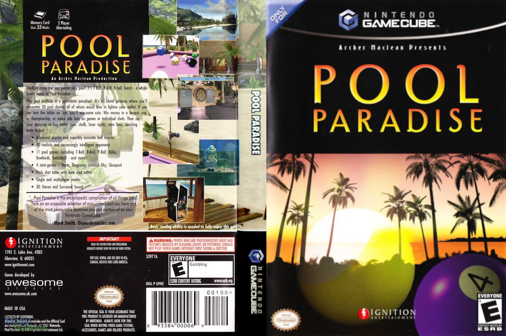 Pool Paradise — box-texture (US)
