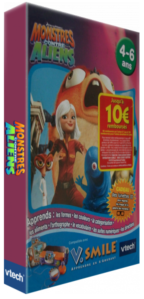 Monsters VS Aliens — box-3D (FR)