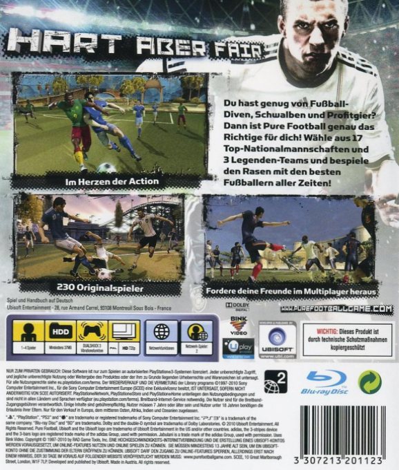 Pure Football — box-2D-back (DE)