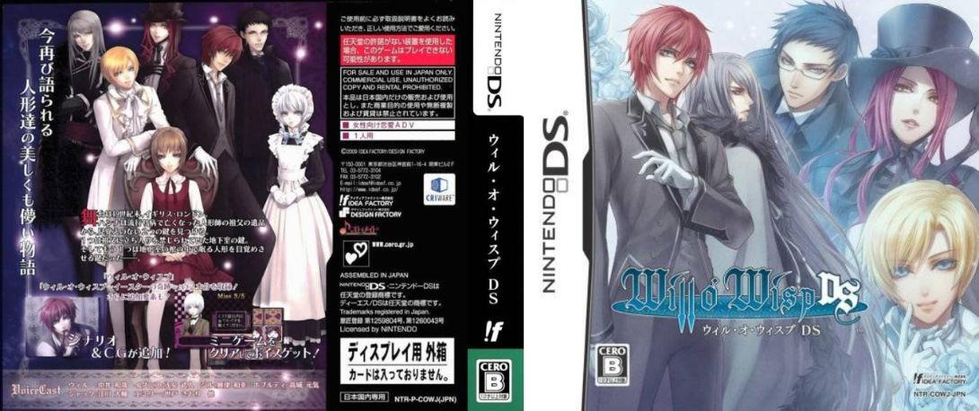Will o' Wisp DS — box-texture (JP)
