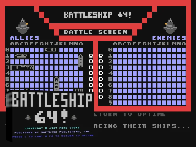 Battleship 64! — mixrbv2 (WOR)