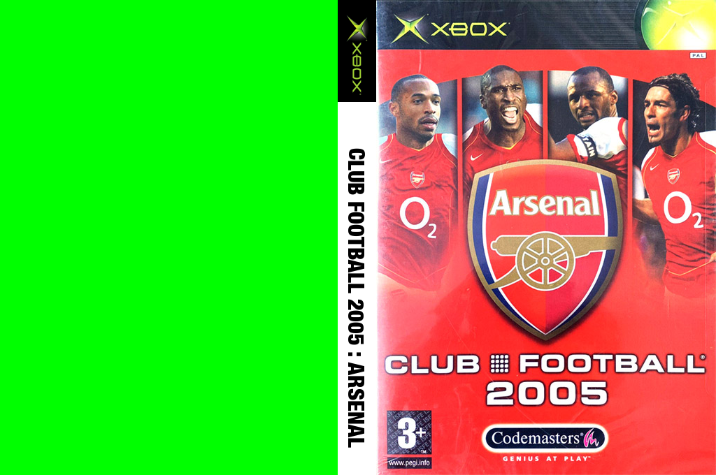 Club Football 2005 - Arsenal — box-texture (EU)