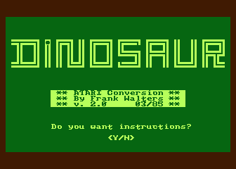 Dinosaur — sstitle (WOR)