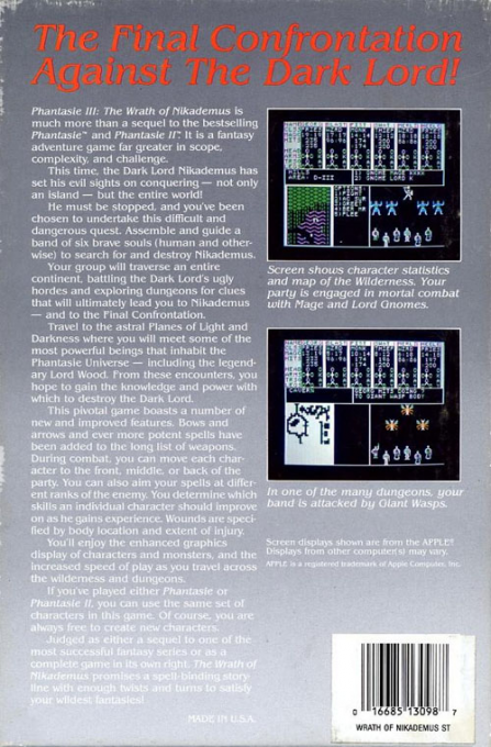 Phantasie 3 - The Wrath Of Nikademus — box-2D-back (US)