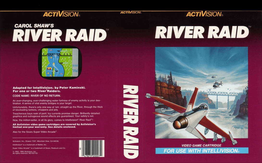 River Raid — box-texture (US)