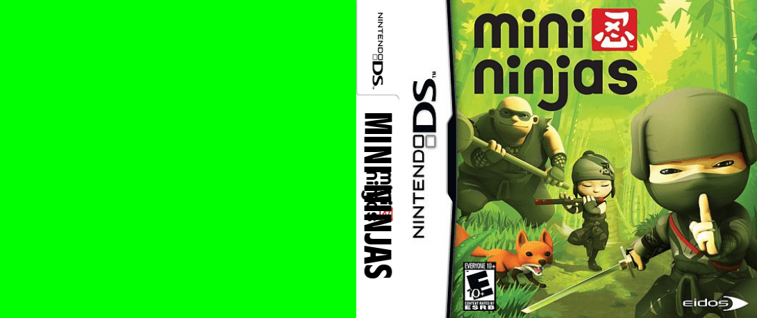 Mini Ninjas — box-texture (US)