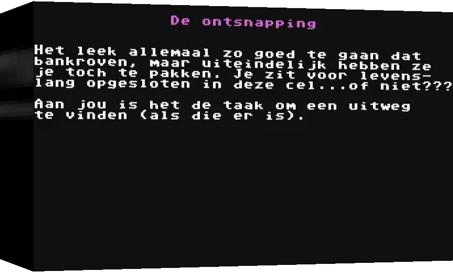 De Ontsnapping — box-3D (WOR)