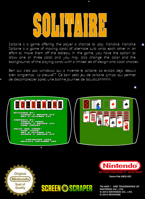 Solitaire — box-2D-back (SS)