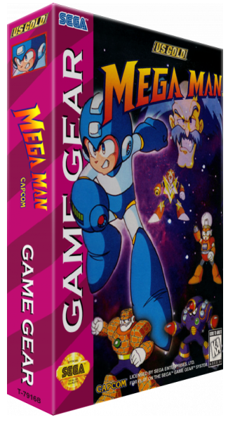 Mega Man — box-3D (US)
