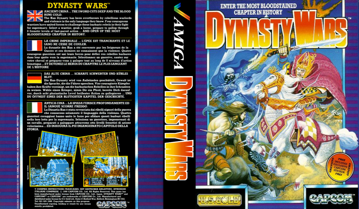Dynasty Wars — box-texture (EU)
