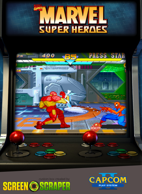 Marvel Super Heroes — box-2D (SS)