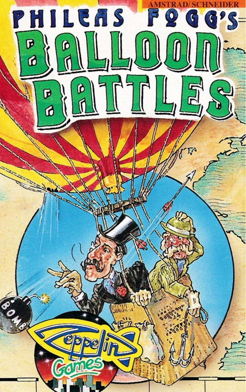 Phileas Fogg's Balloon Battles box art