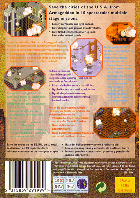Urban Strike — box-2D-back (EU)