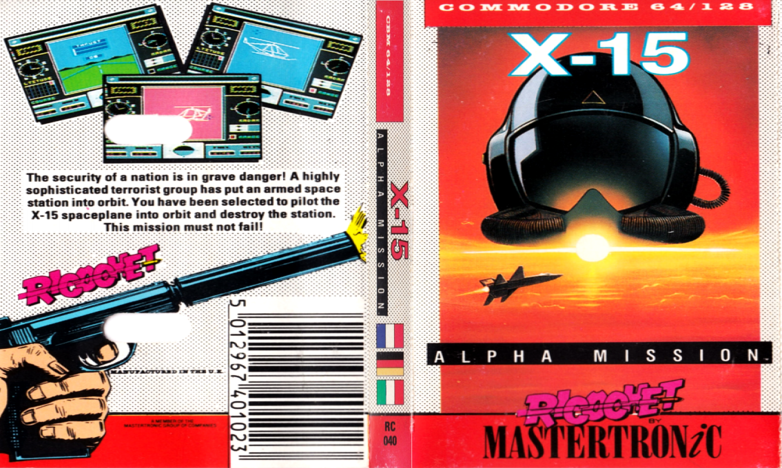X-15 Alpha Mission — box-texture (EU)