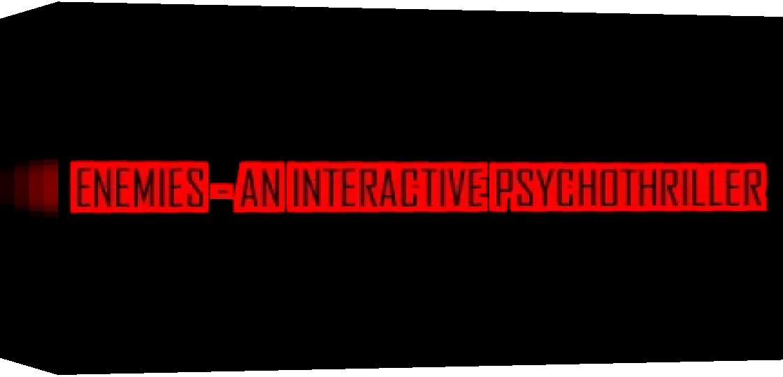 Enemies - An Interactive Psychothriller — box-3D (WOR)