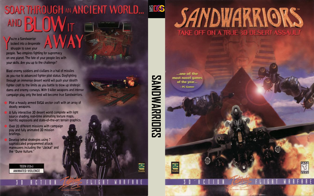 Sandwarriors — box-texture (US)