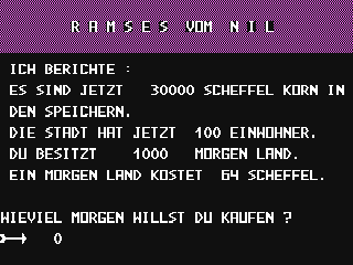 Ramses vom Nil — ss (DE)