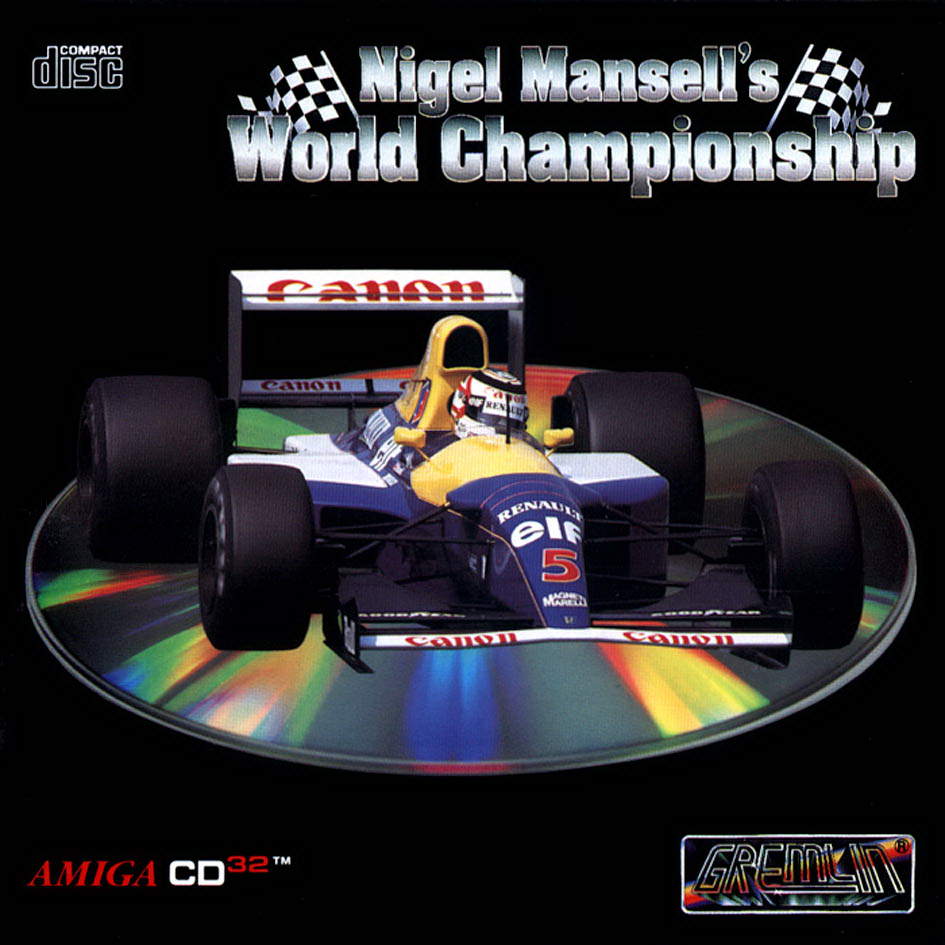 Nigel Mansell's World Championship box art