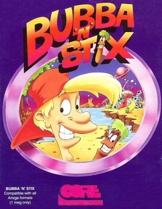 Bubba 'n' Stix box art