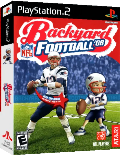 Backyard Football '08 — box-3D (US)