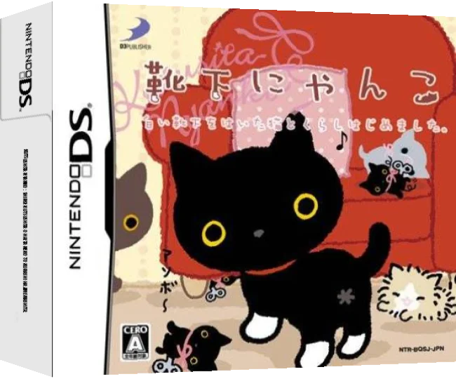 Kutsushita Nyanko - Shiroi Kutsushita o Haita Neko to Kurashi Hajimemashita. — box-3D (JP)