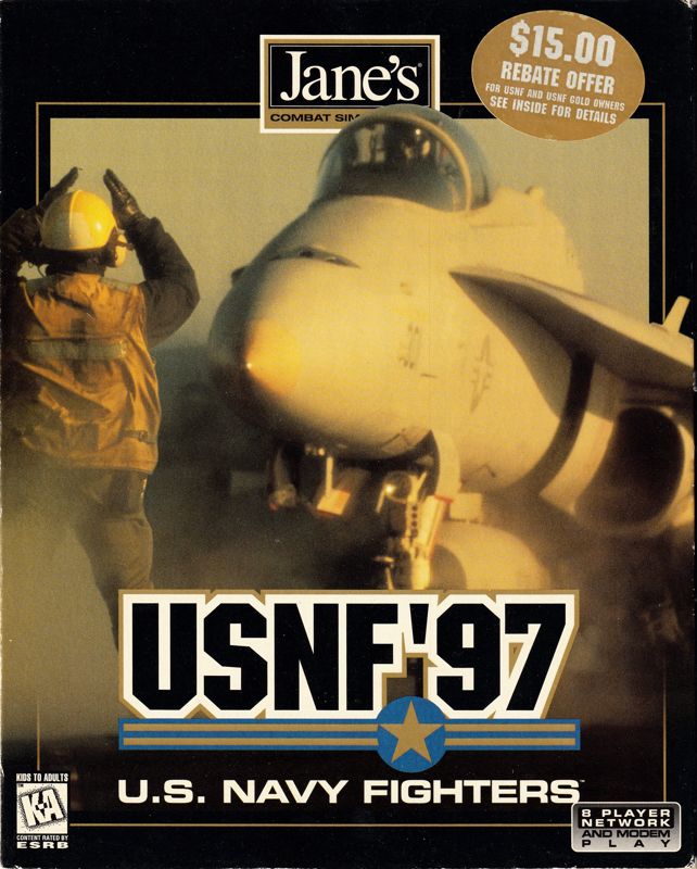 Jane's Combat Simulations: U.S. Navy Fighters '97 box art