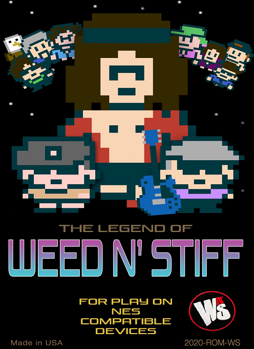 The Legend of Weed N' Stiff box art