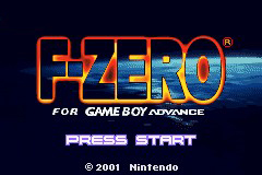 F-Zero - Maximum Velocity — sstitle (JP)