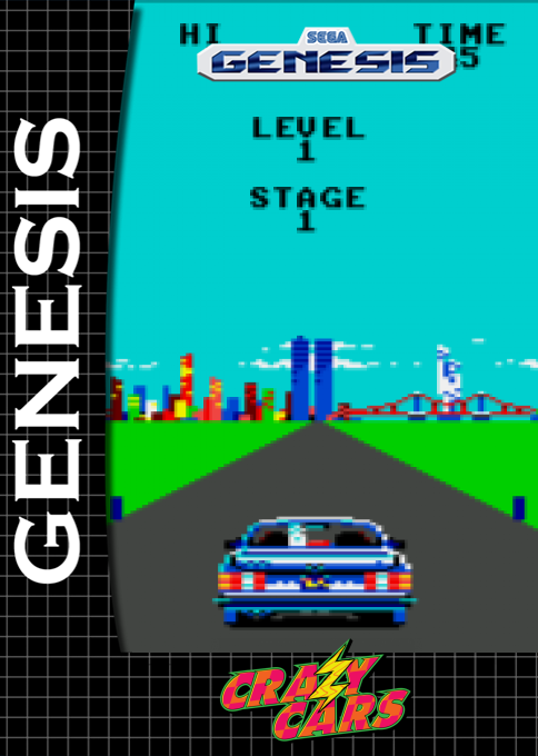 Crazy Cars box art