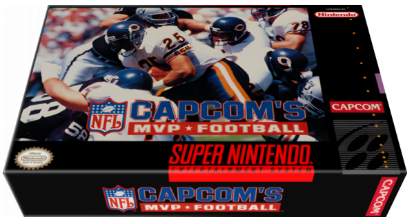 Capcom's MVP Football — box-3D (US)