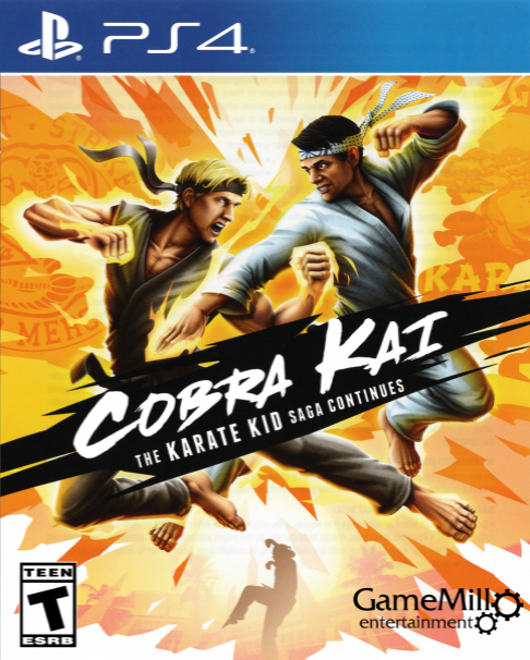 Cobra Kai - The Karate Kid Saga Continues box art